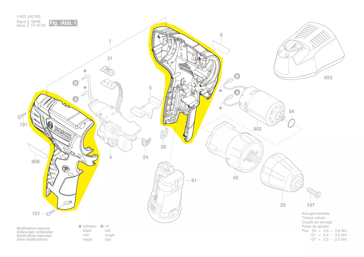Coquille réf. 2 609 006 766 BOSCH